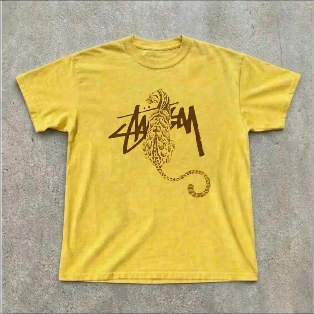 StãSsy Yellow Tiger Tee